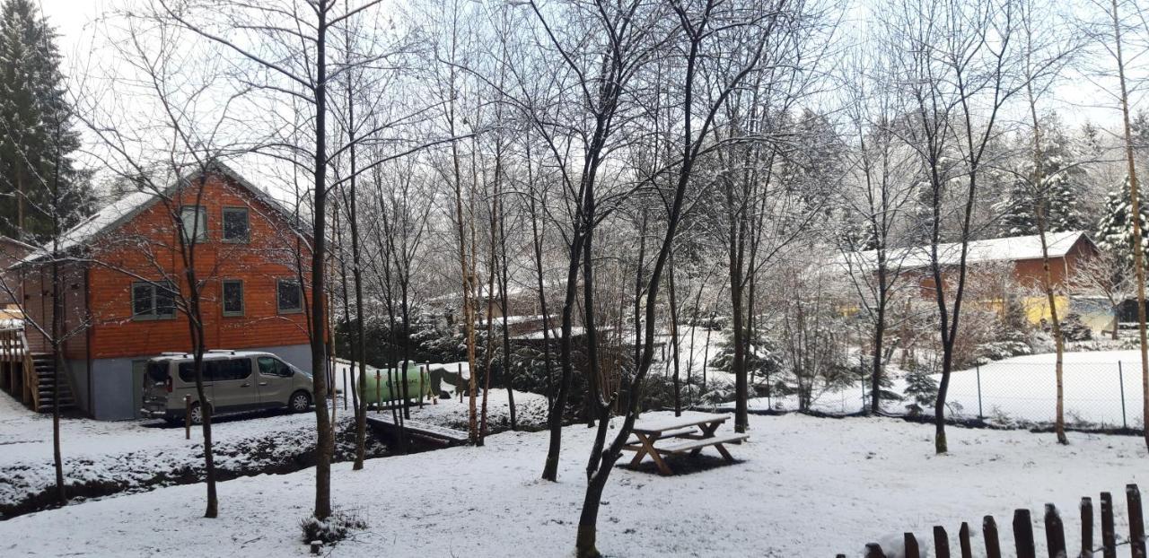 Chalet Tjaffers Lodge Durbuy Exterior foto